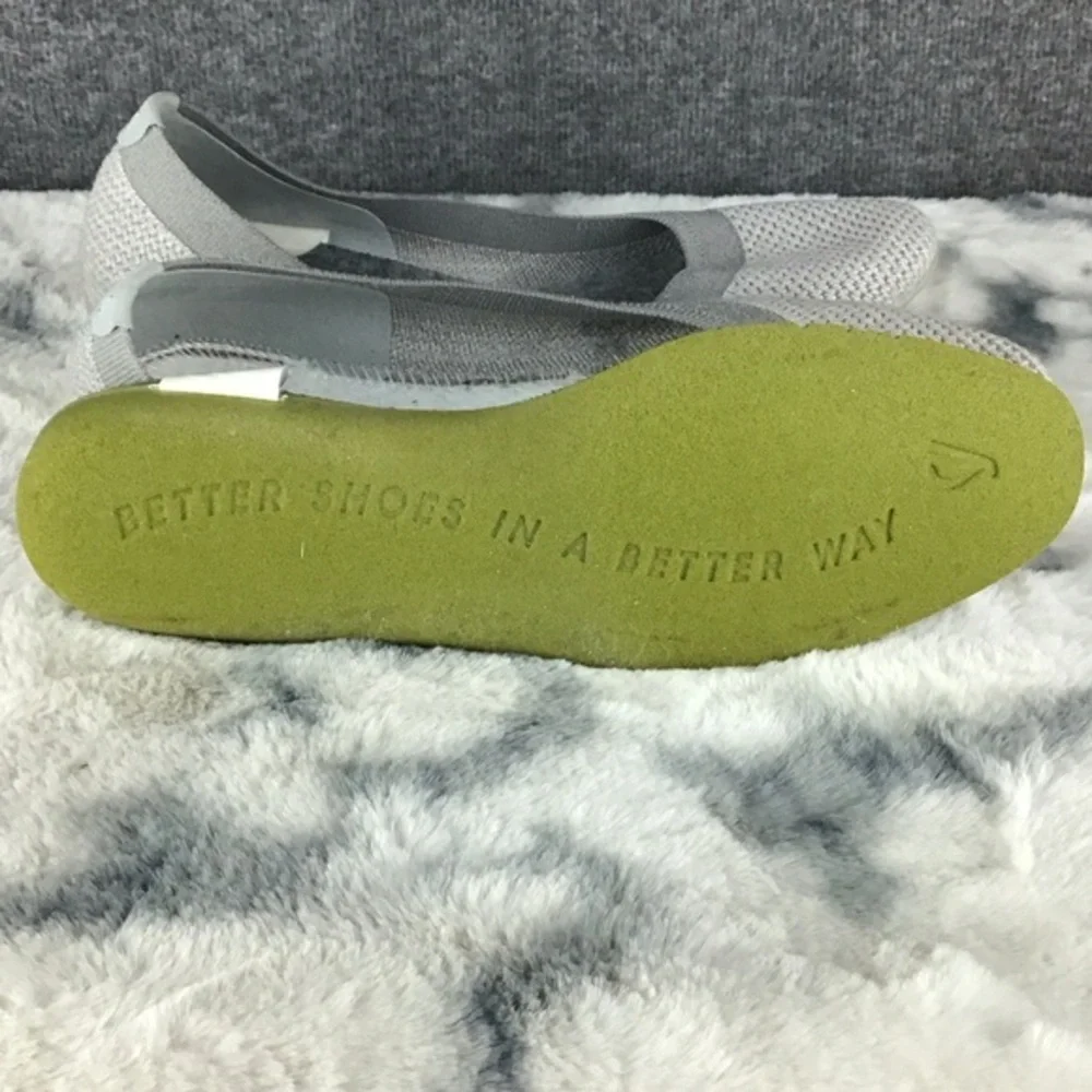 Allbirds Women's Tree Breezers Gray‎ Knit Flats Size 9